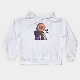 Pinkgirl popart Kids Hoodie